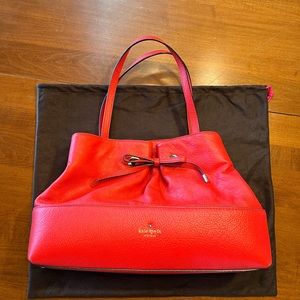 Kate Spade Red Bow Shoulder Bag